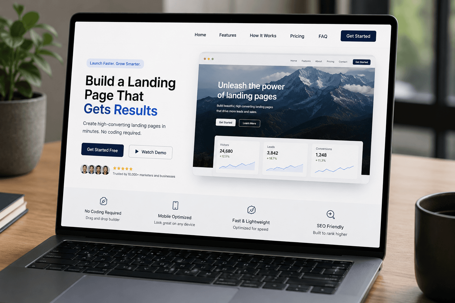 Business Landing Page
